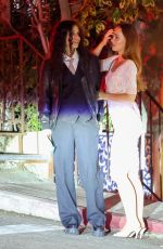 LILY-ROSE DEPP and 070 SHAKE Out for Dinner with Friends in Los Angeles 04/08/2026