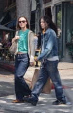 LILY-ROSE DEPP and 070 SHAKE Out Shopping in Los Angeles 04/02/2026