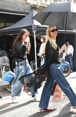 LINDSAY LOHAN and SHAILENE WOODLEY Film on Location for Count Me Lies. 04/01/2026