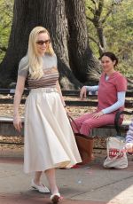LINDSAY LOHAN and SHAILENE WOODLEY on the Set of Count My Lies in Fort Greene Park in Brooklyn 04/14/2026