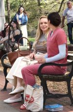 LINDSAY LOHAN and SHAILENE WOODLEY on the Set of Count My Lies in Fort Greene Park in Brooklyn 04/14/2026