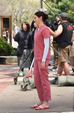 LINDSAY LOHAN and SHAILENE WOODLEY on the Set of Count My Lies in Fort Greene Park in Brooklyn 04/14/2026