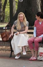 LINDSAY LOHAN and SHAILENE WOODLEY on the Set of Count My Lies in Fort Greene Park in Brooklyn 04/14/2026