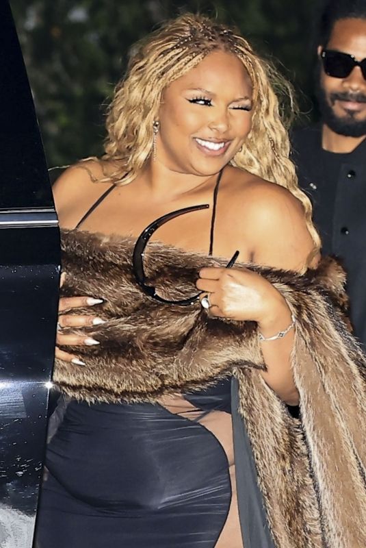 LIZZO Celebrates Her 38th Birthday at Chateau Marmon in Los Angeles 04/27/2026