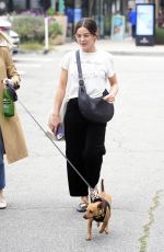 LUCY HALE Out with a Friend in Los Angeles 03/31/2026