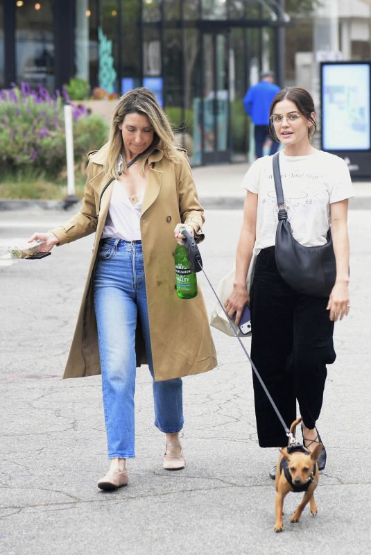 LUCY HALE Out with a Friend in Los Angeles 03/31/2026