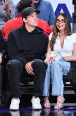 MADISON BEER at Cleveland Cavaliers vs Los Angeles Lakers Game at Crypto.com Arena in Los Angeles 03/31/2026