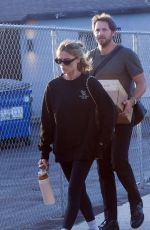 MARGOT ROBBIE and Tom Ackerley Leaves Their Office in Los Angeles 04/01/2026