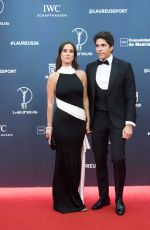 MARIA POMBO at Laureus World Sports Awards 2026 in Madrid 04/20/2026