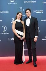 MARIA POMBO at Laureus World Sports Awards 2026 in Madrid 04/20/2026