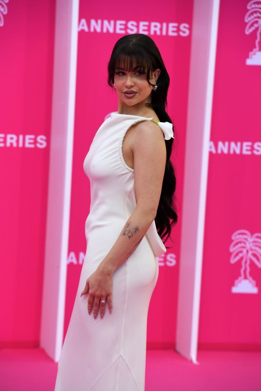 MARIE LOPEZ at Day Two Pink Carpet at 9th Cannesseries Festival in Cannes 04/24/2026