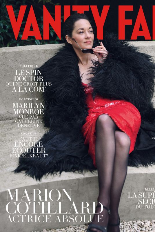 MARION COTILLARD for Vanity Fair France, April 2026
