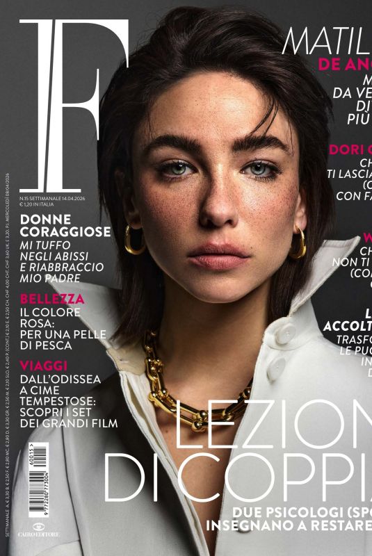 MATILDA DE ANGELIS in F Magazine, April 2026