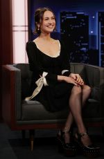 MAUDE APATOW at Jimmy Kimmel Live 04/09/2026