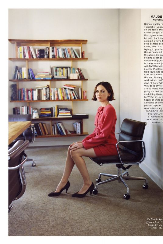 MAUDE APATOW in Harper’s Bazaar US, April 2026