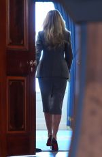 MELANIA TRUMP Delivers a Statement About Epstein Case at White House in Washington,D.C 04/09/2026