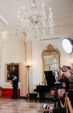 MELANIA TRUMP Delivers a Statement About Epstein Case at White House in Washington,D.C 04/09/2026