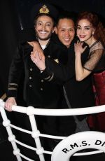 MELISSA BARRERA at Director Jon M. Chu Visits Cast of Titanique at St. James Theatre in New York City 04/23/2026