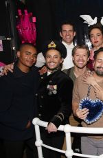 MELISSA BARRERA at Lin-Manuel Miranda Visits Cast of Titanique at St. James Theatre in New York City 04/24/2026