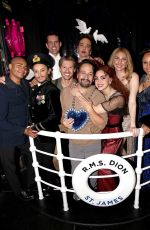 MELISSA BARRERA at Lin-Manuel Miranda Visits Cast of Titanique at St. James Theatre in New York City 04/24/2026