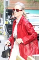 MERYL STREEP Arrives at Good Morning America in New York City 04/20/2026