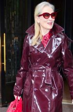 MERYL STREEP Leaves Her Hotel in New York City 04/18/2026