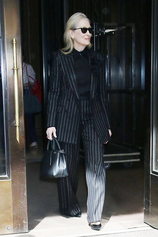 MERYL STREEP Out and About in New York City 04/16/2026