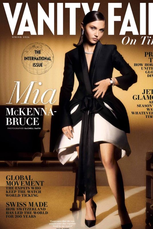 MIA MCKENNA-BRUCE for Vanity Fair: On Time, Spring 2026