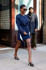 MICHAELA COEL Out in Tribeca in New York City 04/09/2026