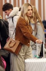 MICHELLE HUNZIKER Leaves Milan Airport 04/03/2026