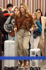 MICHELLE HUNZIKER Leaves Milan Airport 04/03/2026