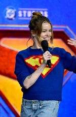 MILLY ALCOCK at Warner Bros. Pictures Presentation CinemaCon 2026 at Dolby Colosseum in Las Vegas 04/14/2026
