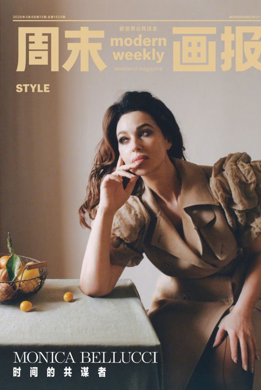 MONICA BELLUCCI for Modern Weekly Style China, April 2026