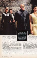 MONICA BELLUCCI in Entertainment Weekly #700, 03/14/2003