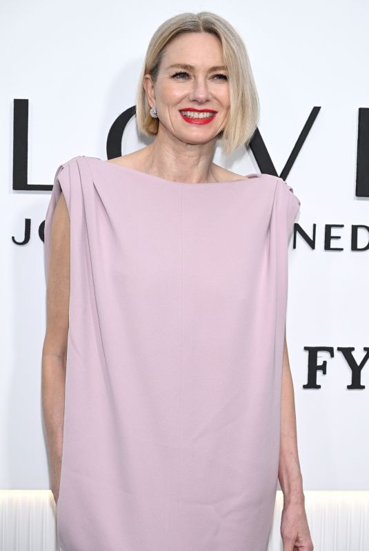 NAOMI WATTS at Love Story: John F. Kennedy Jr. & Carolyn Bessette Awards Event at Metrograph in New York City 04/29/2026