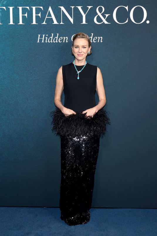 NAOMI WATTS at Tiffany & Co. Blue Book 2026: Hidden Garden Jewelry Collection Launch in New York City 04/16/2026