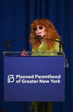 NATASHA LYONNE at 2026 Planned Parenthood Of Greater New York Spring Into Action Gala at Cipriani South Street in New York City 04/15/2026