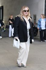 NICOLA COUGHLAN Leaves BBC Radio 6 Studios in London 04/14/2026