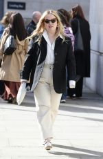 NICOLA COUGHLAN Leaves BBC Radio 6 Studios in London 04/14/2026