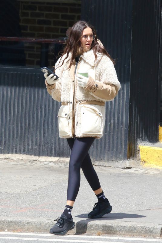 NINA DOBREV Out and About in New York City 04/20/2026
