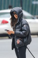 NINA DOBREV Out Shopping with Her Dog in New York City 04/02/2026