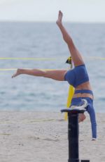 OLIVIA DUNNE Filming Baywatch in Santa Monica 04/16/2026