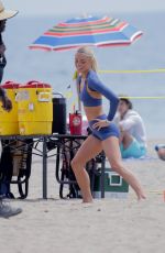 OLIVIA DUNNE Filming Baywatch in Santa Monica 04/16/2026