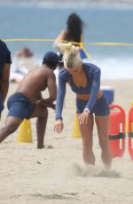 OLIVIA DUNNE Filming Baywatch in Santa Monica 04/16/2026