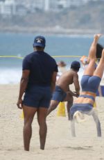 OLIVIA DUNNE Filming Baywatch in Santa Monica 04/16/2026