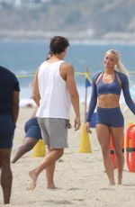 OLIVIA DUNNE Filming Baywatch in Santa Monica 04/16/2026