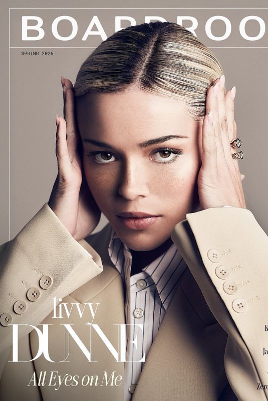 OLIVIA DUNNE for Boardroom Magazine, Spring 2026