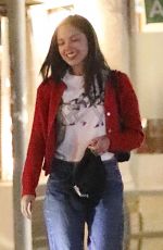 OLIVIA RODRIGO and Cameron Winter Out for Dinner in Los Angeles 04/14/2026