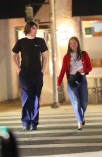 OLIVIA RODRIGO and Cameron Winter Out for Dinner in Los Angeles 04/14/2026
