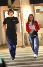 OLIVIA RODRIGO and Cameron Winter Out for Dinner in Los Angeles 04/14/2026